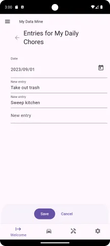 Add Sweep kitchen chore option