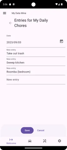 Add a third entry
