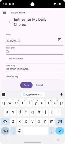 Removing an option